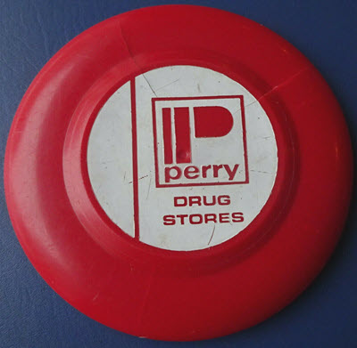 Perry Drugs - Frisbee With Logo (newer photo)